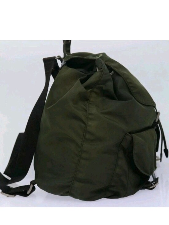 Prada Olive Green Khaki Nylon Backpack - Luxury Men’s/ Womens Bag Hp ???? main image 11